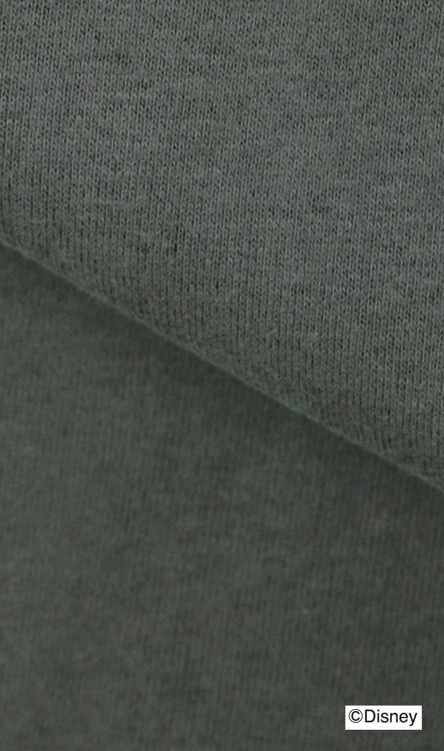 【男女兼用】裏起毛トレーナー【Disney】 チャコール S