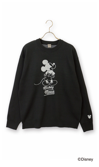 【男女兼用】ダブルジャガードセーター【DISNEY】