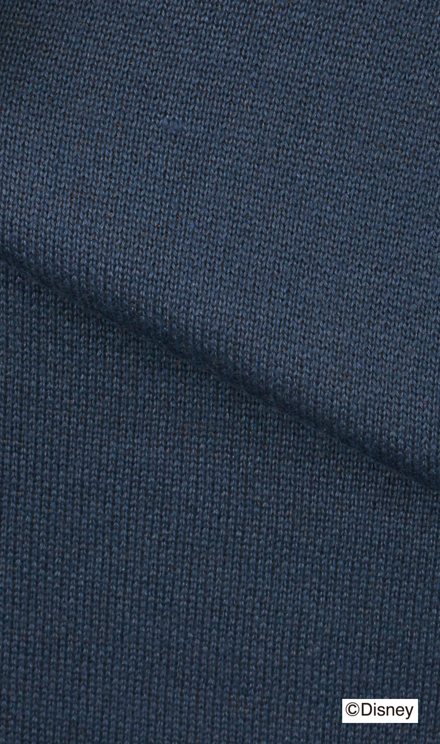 【男女兼用】ダブルジャガードセーター【DISNEY】 ネイビー LL