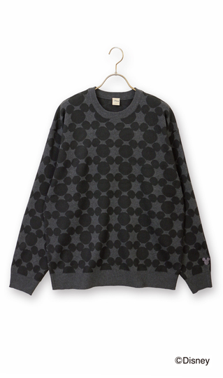 【男女兼用】ダブルジャガードセーター【DISNEY】