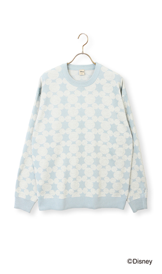 【男女兼用】ダブルジャガードセーター【DISNEY】