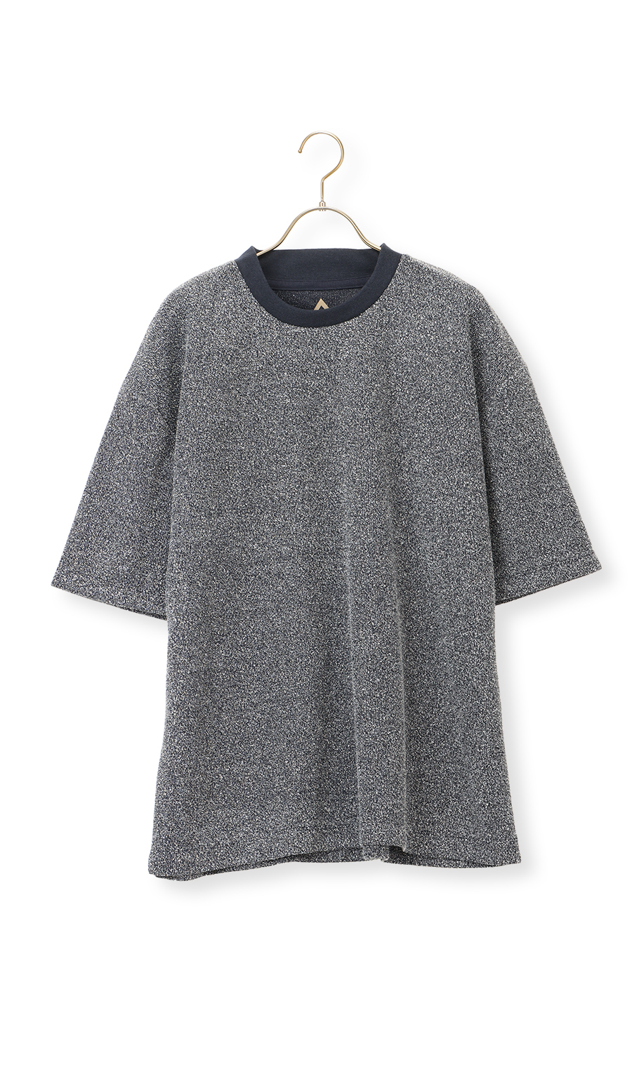 【男女兼用】らくリッチブークレーTシャツ【セットアップ着用可】 ネイビー S