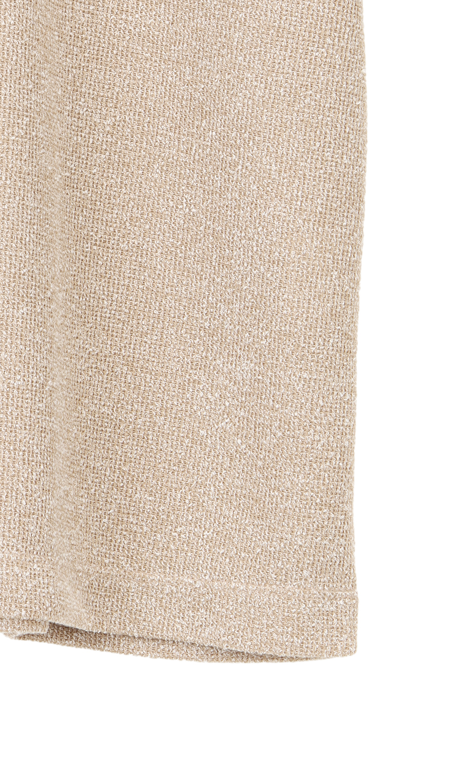 【男女兼用】らくリッチブークレーTシャツ【セットアップ着用可】 ベージュ S