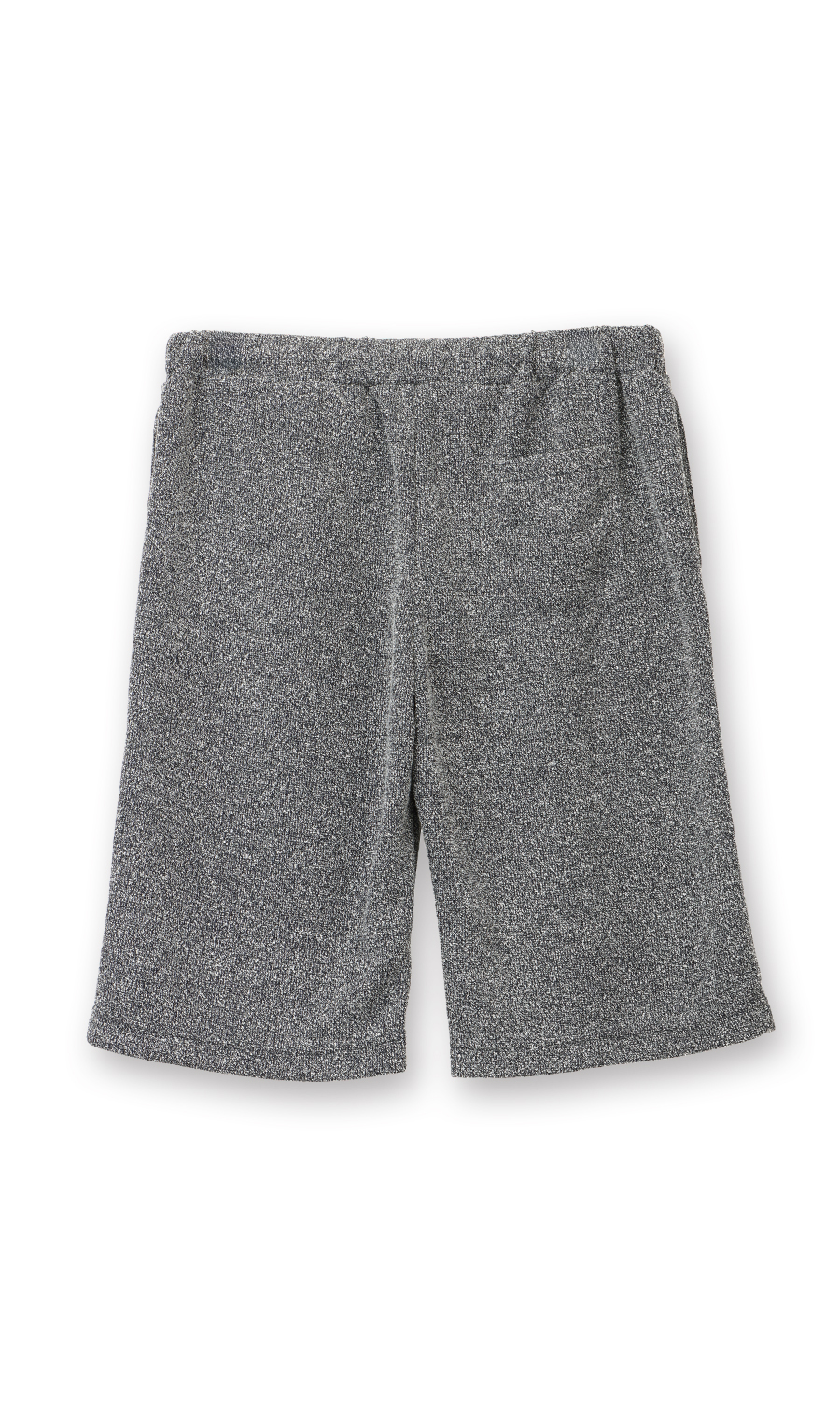 【男女兼用】らくリッチブークレーショートパンツ【セットアップ着用可】 ネイビー S