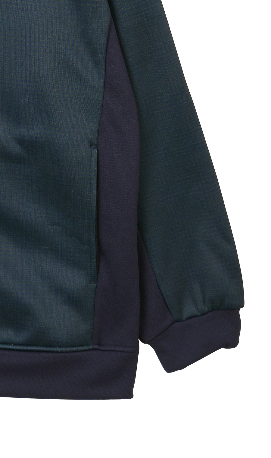 【男女兼用】ほかリッチ裏シャギージャージジャケット【セットアップ着用可】 ネイビー S