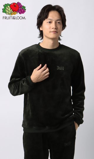 【男女兼用】ボアフリースロングTシャツ【セットアップ着用可】