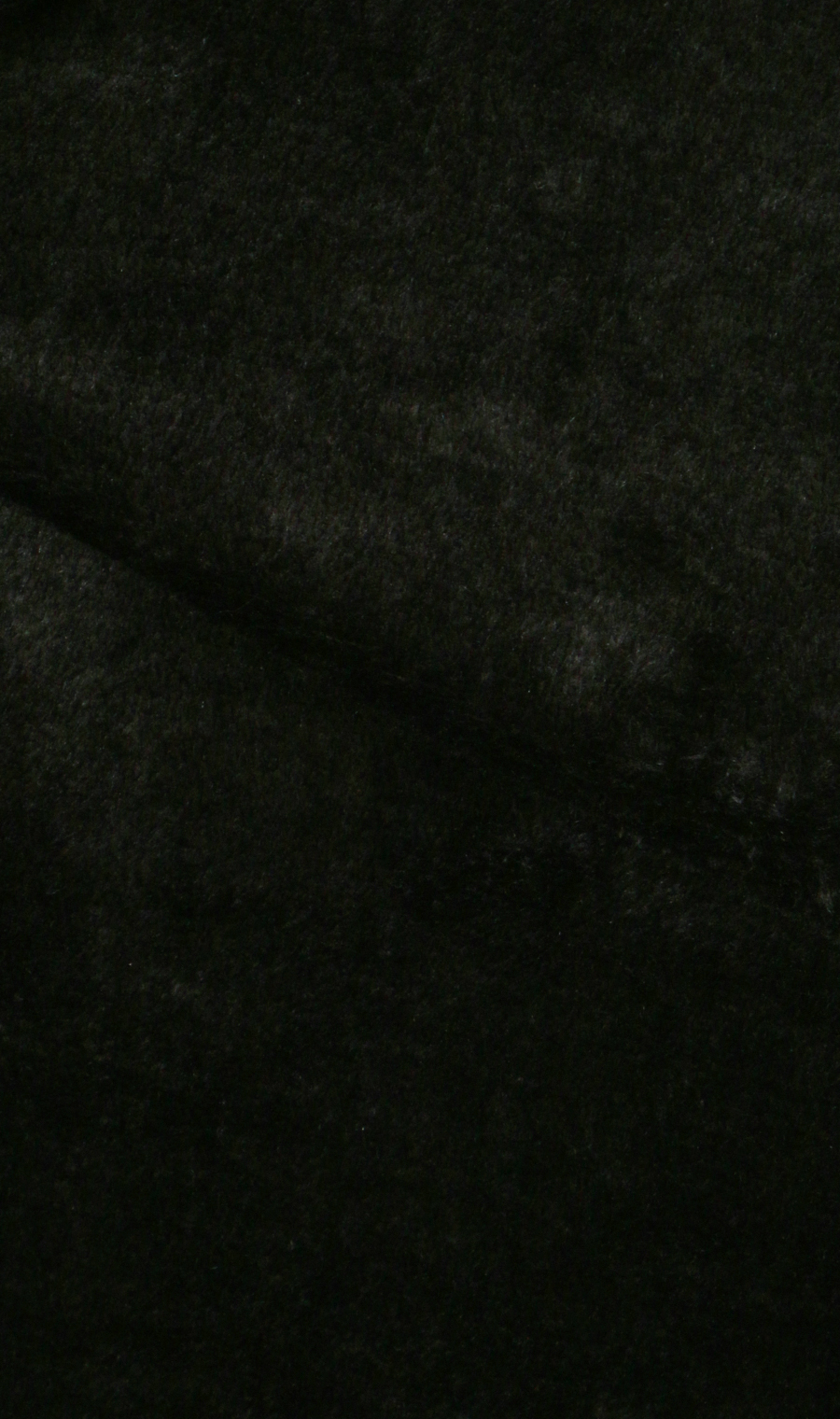 【男女兼用】ボアフリースロングTシャツ【セットアップ着用可】 ブラック S