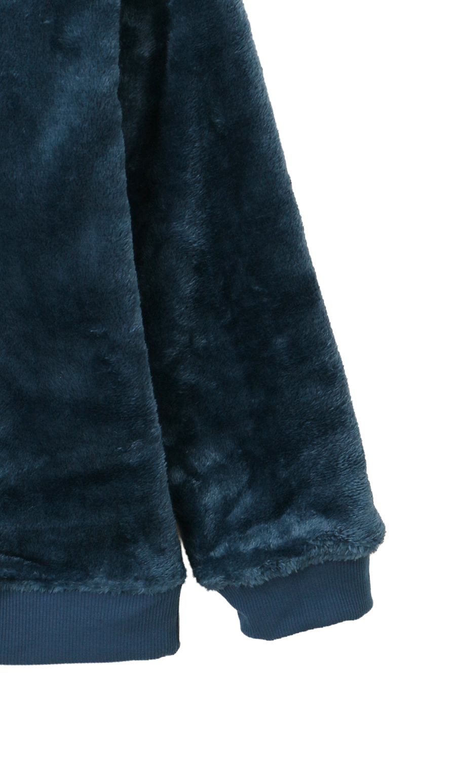 【男女兼用】ボアフリースハーフジップ【セットアップ着用可】 ネイビー S