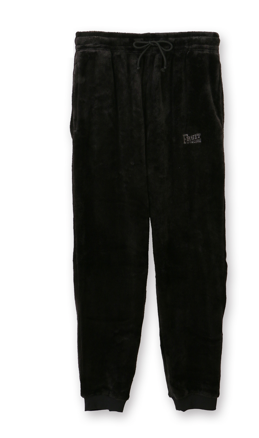 【男女兼用】ボアフリースパンツ【セットアップ着用可】 ブラック S