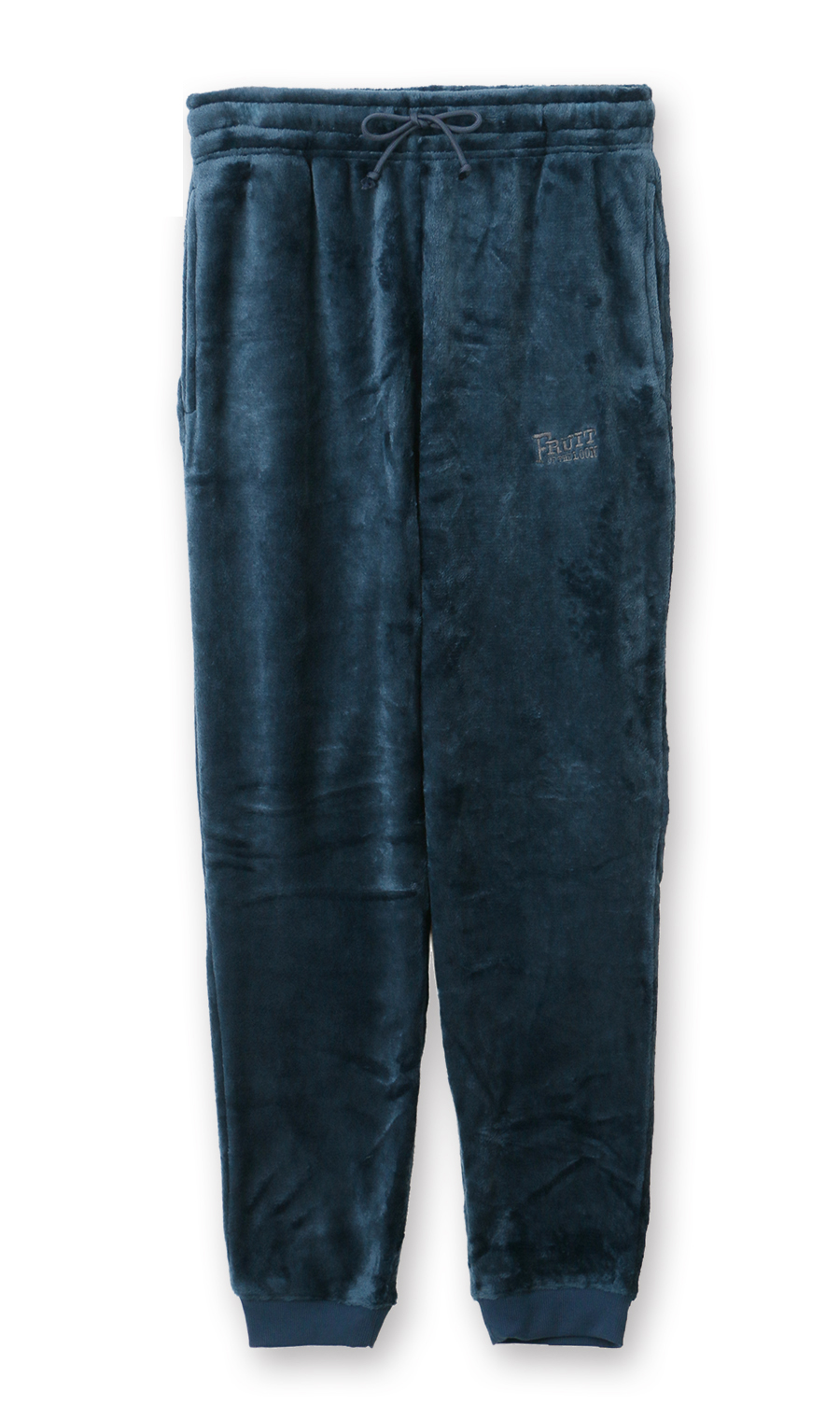 【男女兼用】ボアフリースパンツ【セットアップ着用可】 ネイビー S