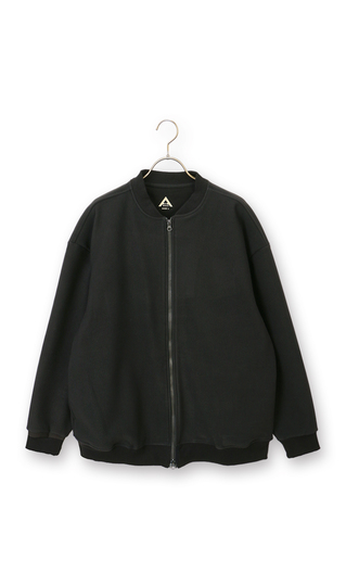 [Unisex] Rich fleece-lined zip-up jacket