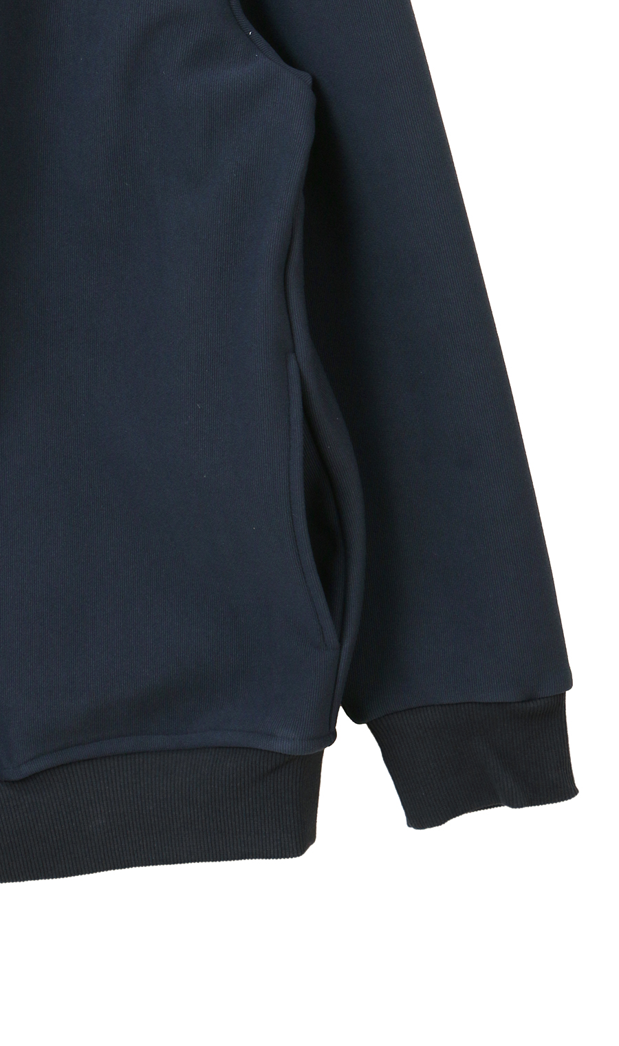 【男女兼用】ほかリッチ裏フリースジップブルゾン ネイビー S