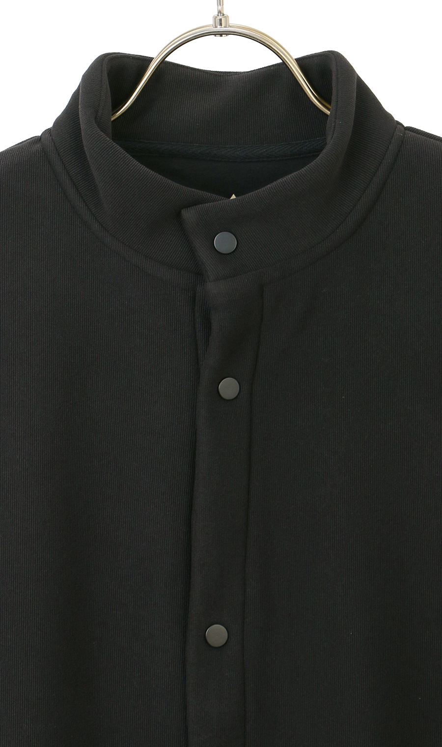 【男女兼用】ほかリッチ裏フリースボタンカーディガン ブラック M