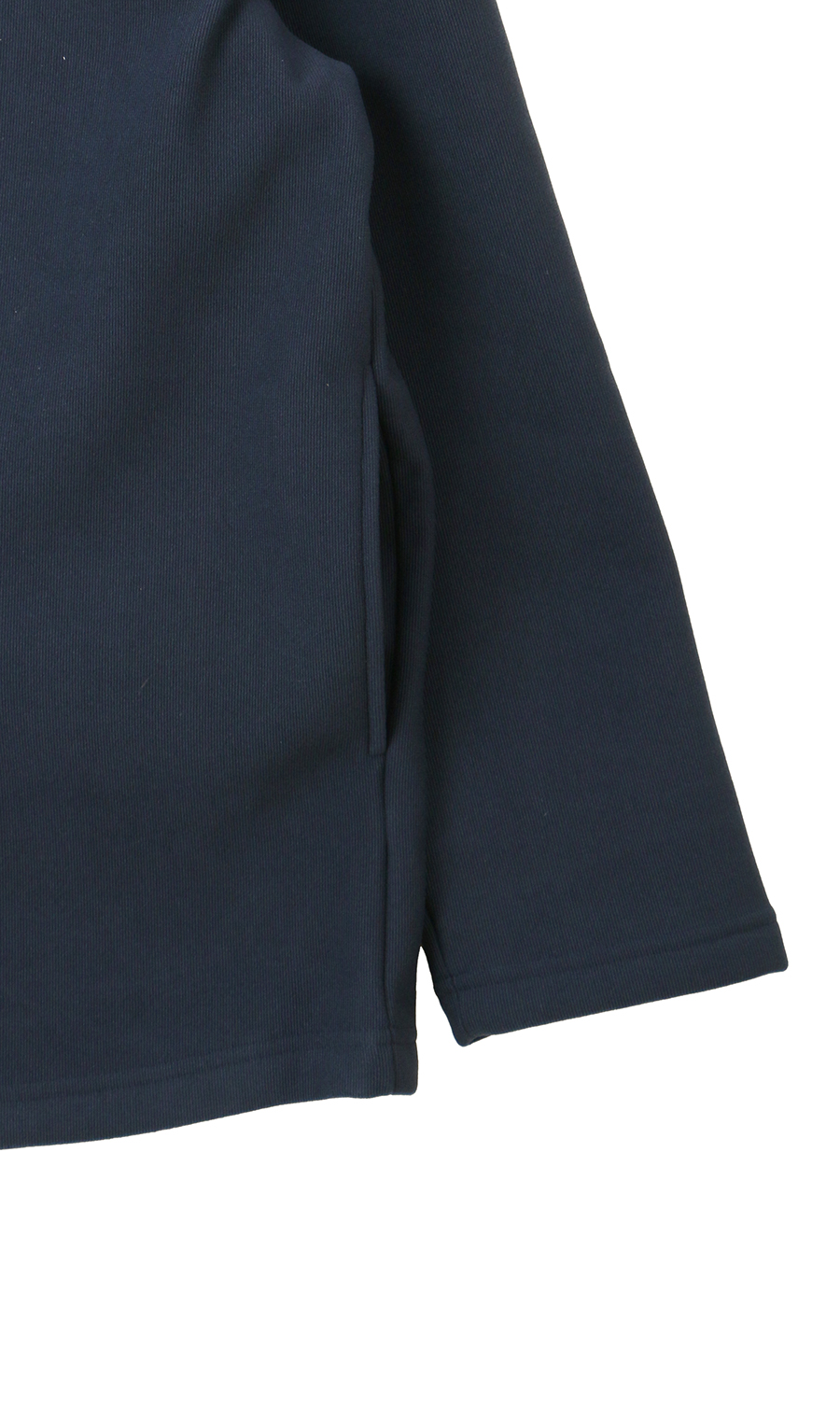 【男女兼用】ほかリッチ裏フリースボタンカーディガン ネイビー L