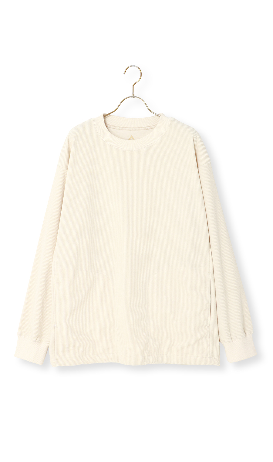 【男女兼用】ほかリッチコーデュロイプルオーバー【セットアップ着用可】 オフ S