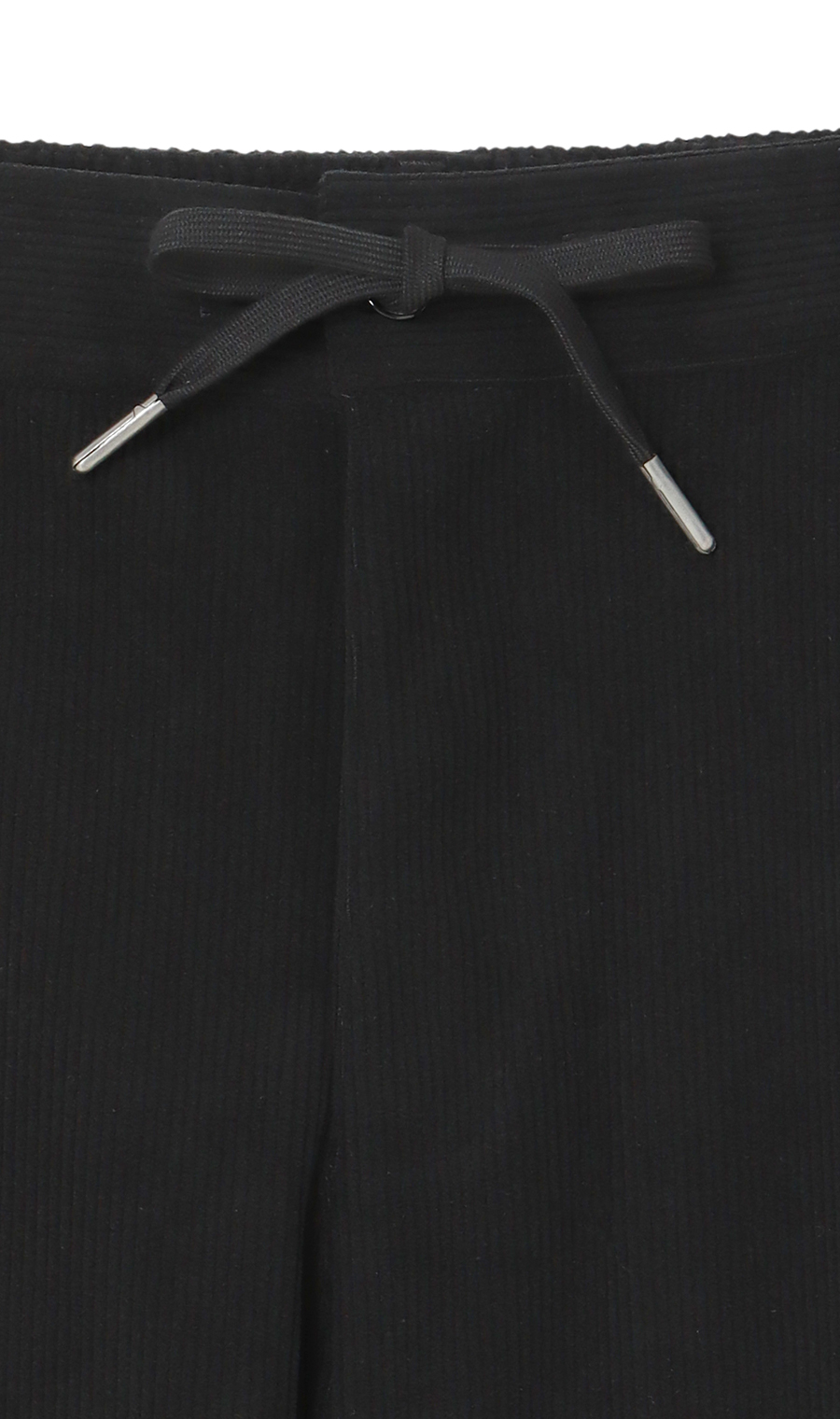 【男女兼用】ほかリッチコーデュロイイージーパンツ【セットアップ着用可】 ブラック S