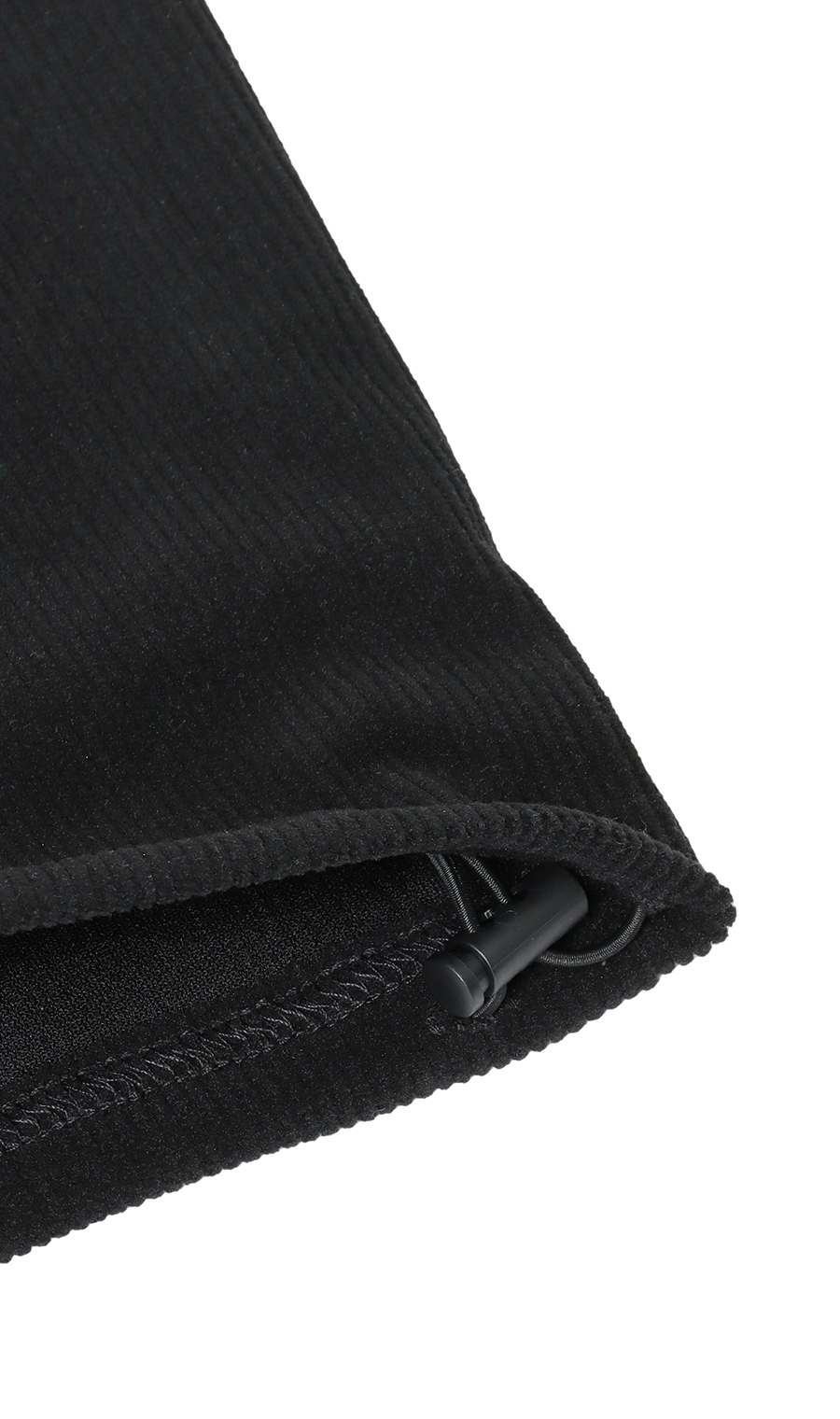 【男女兼用】ほかリッチコーデュロイイージーパンツ【セットアップ着用可】 ブラック S