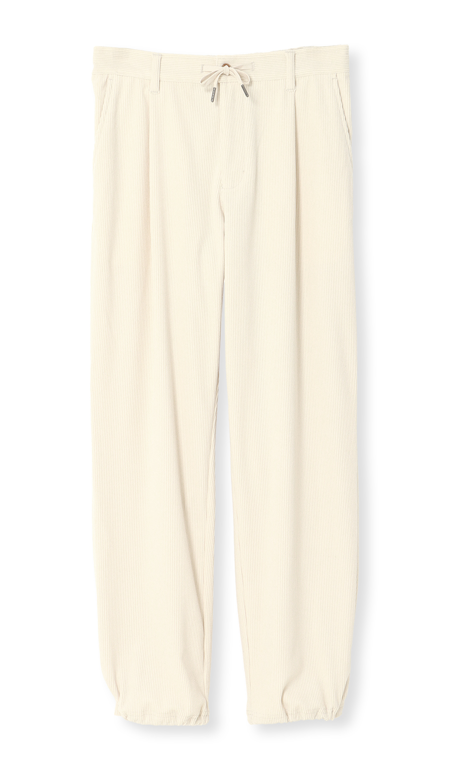 【男女兼用】ほかリッチコーデュロイイージーパンツ【セットアップ着用可】 オフ S