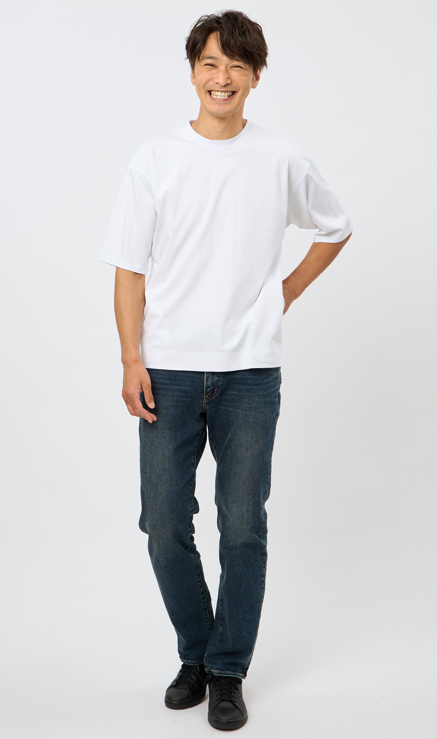 【男女兼用】こおリッチ綿１００％Ｔシャツ ホワイト系 S