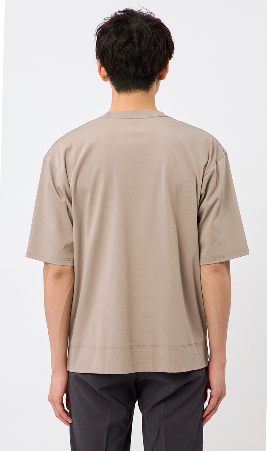 【男女兼用】こおリッチ綿１００％Ｔシャツ ブラウン系 M