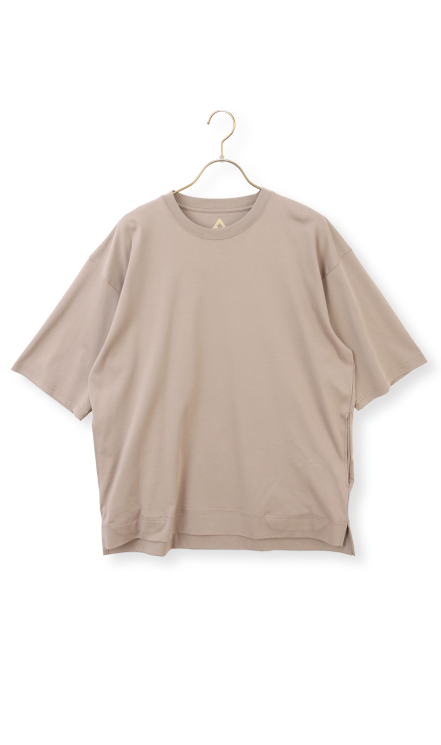 【男女兼用】こおリッチ綿１００％Ｔシャツ ブラウン系 M