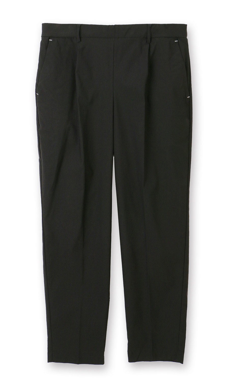 レーヨン混ストレッチレギンスパンツ【BODYWILD×AWEAR】【裾上げ済み】 ブラック S