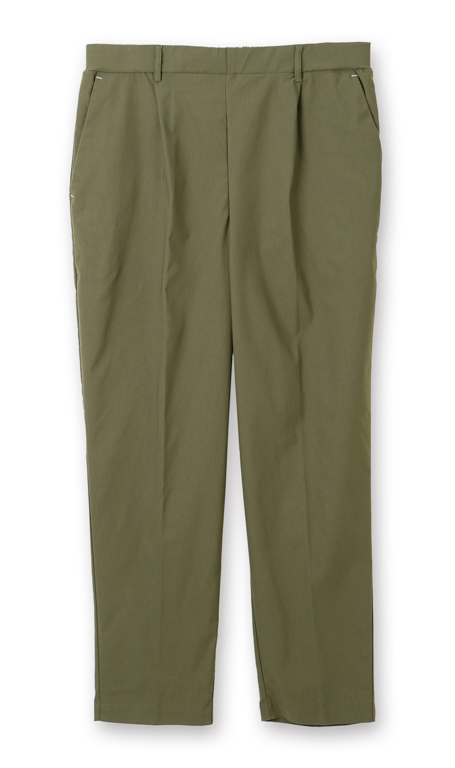 レーヨン混ストレッチレギンスパンツ【BODYWILD×AWEAR】【裾上げ済み】 カーキ S