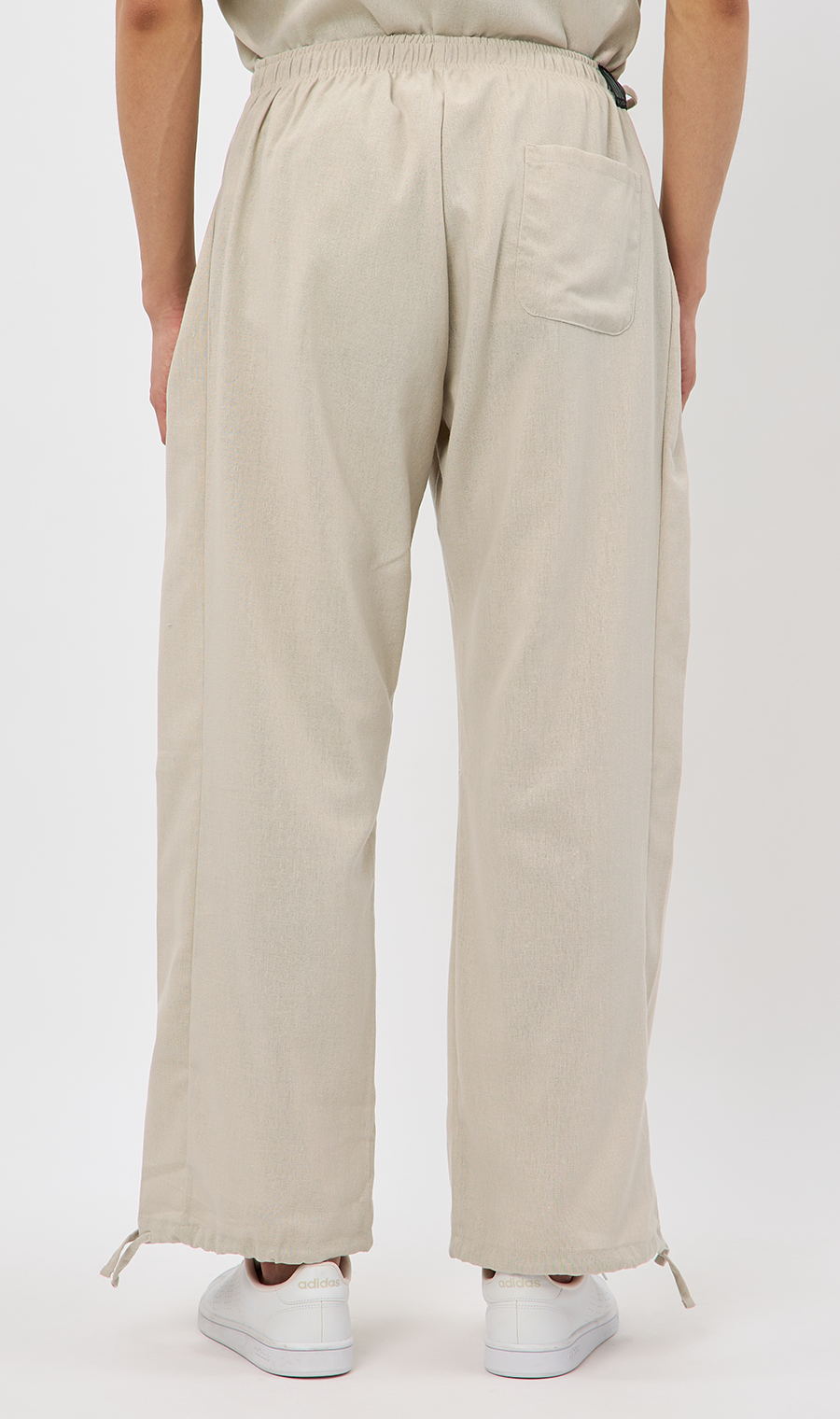 ライトリネンイージーパンツ【BODYWILD×AWEAR】【セットアップ着用可】 ベージュ S