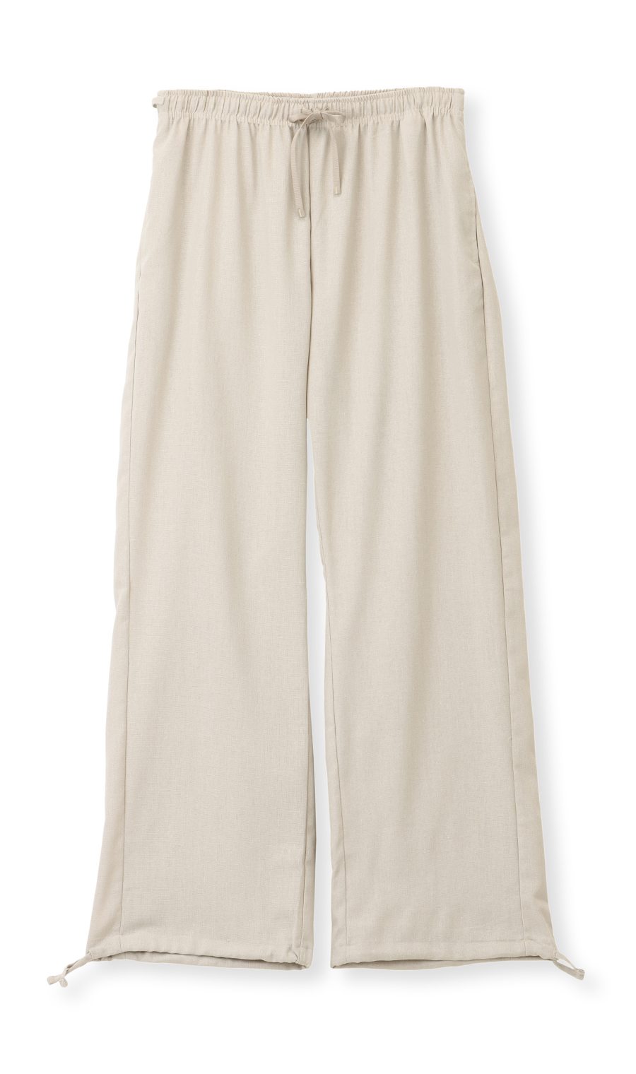 ライトリネンイージーパンツ【BODYWILD×AWEAR】【セットアップ着用可】 ベージュ S