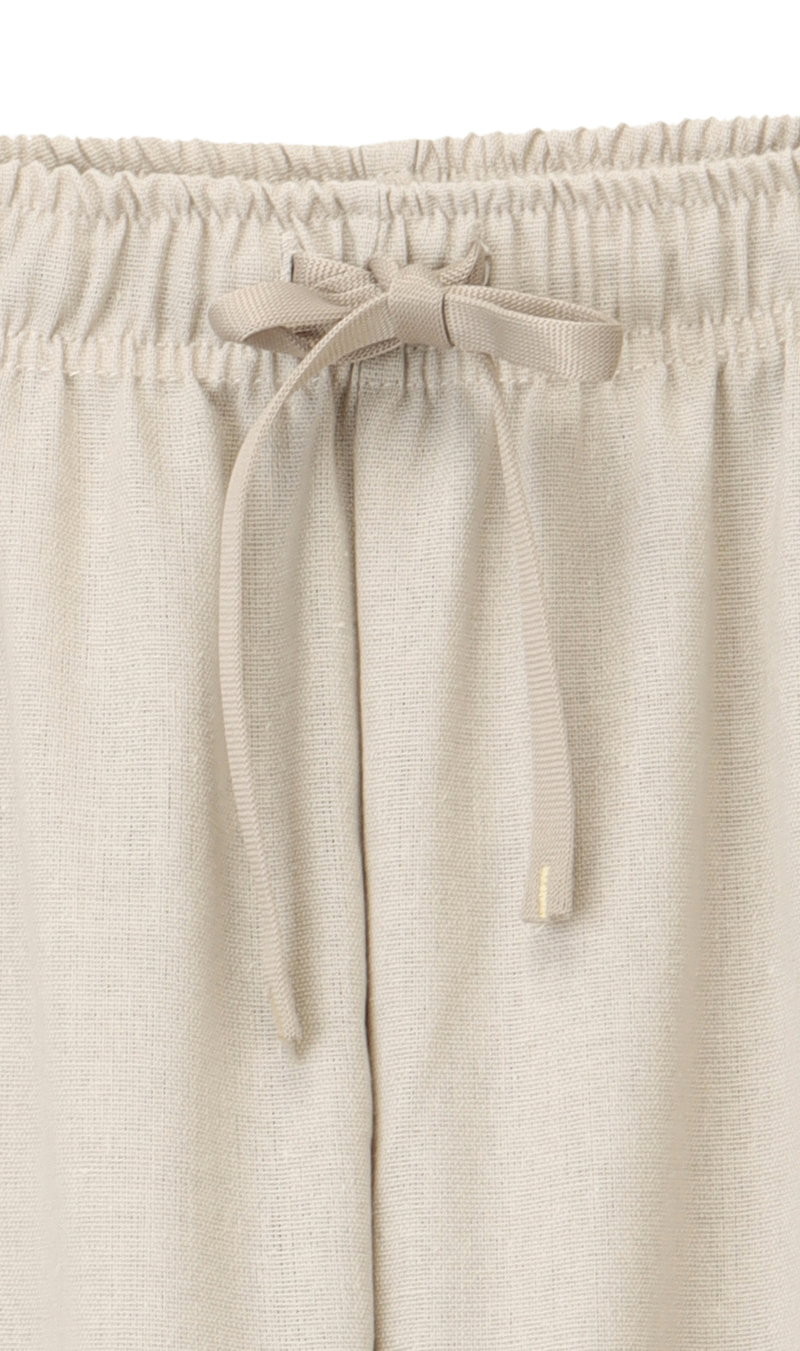 ライトリネンイージーパンツ【BODYWILD×AWEAR】【セットアップ着用可】 ベージュ S