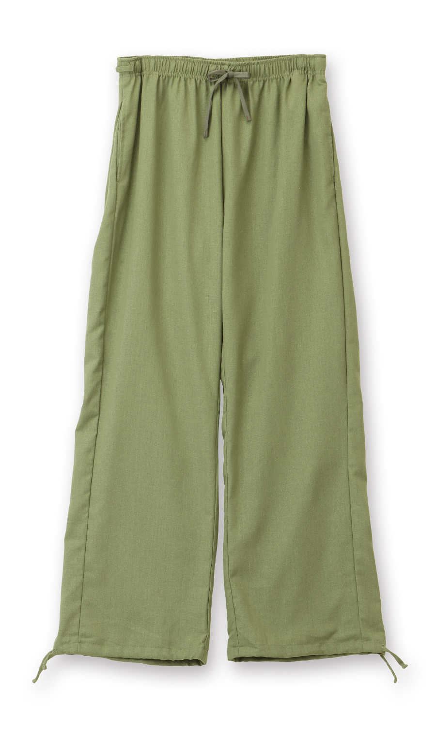 ライトリネンイージーパンツ【BODYWILD×AWEAR】【セットアップ着用可】 オリーブ S