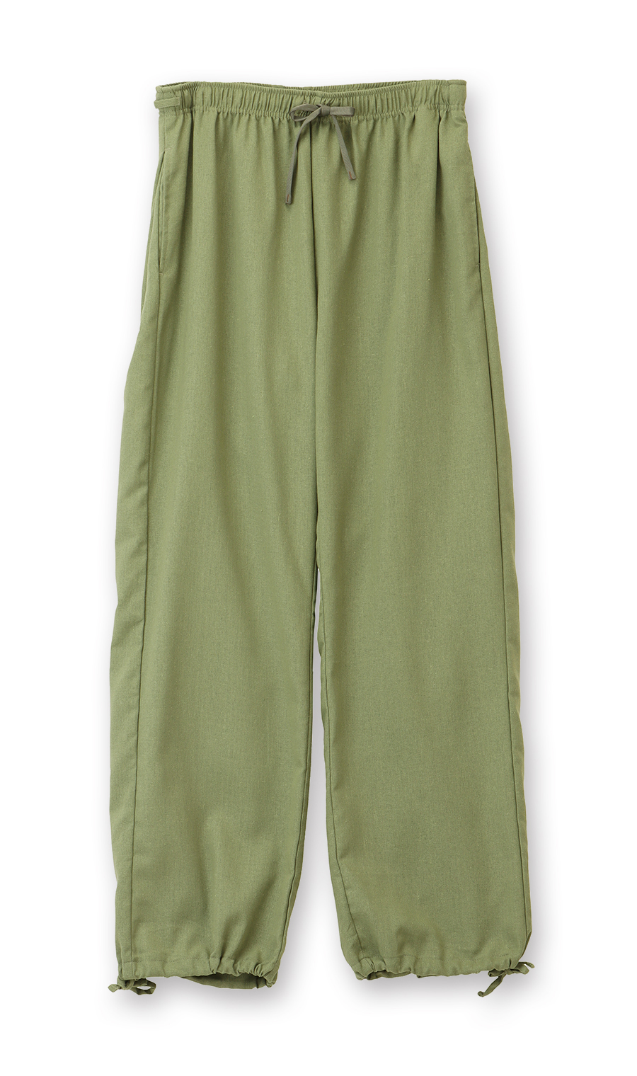 ライトリネンイージーパンツ【BODYWILD×AWEAR】【セットアップ着用可】 オリーブ S