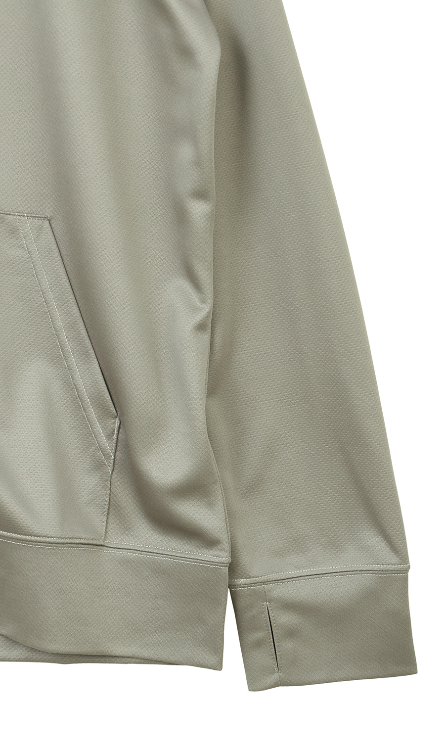 【着るヒヤロン】ドライメッシュパーカー グレー S