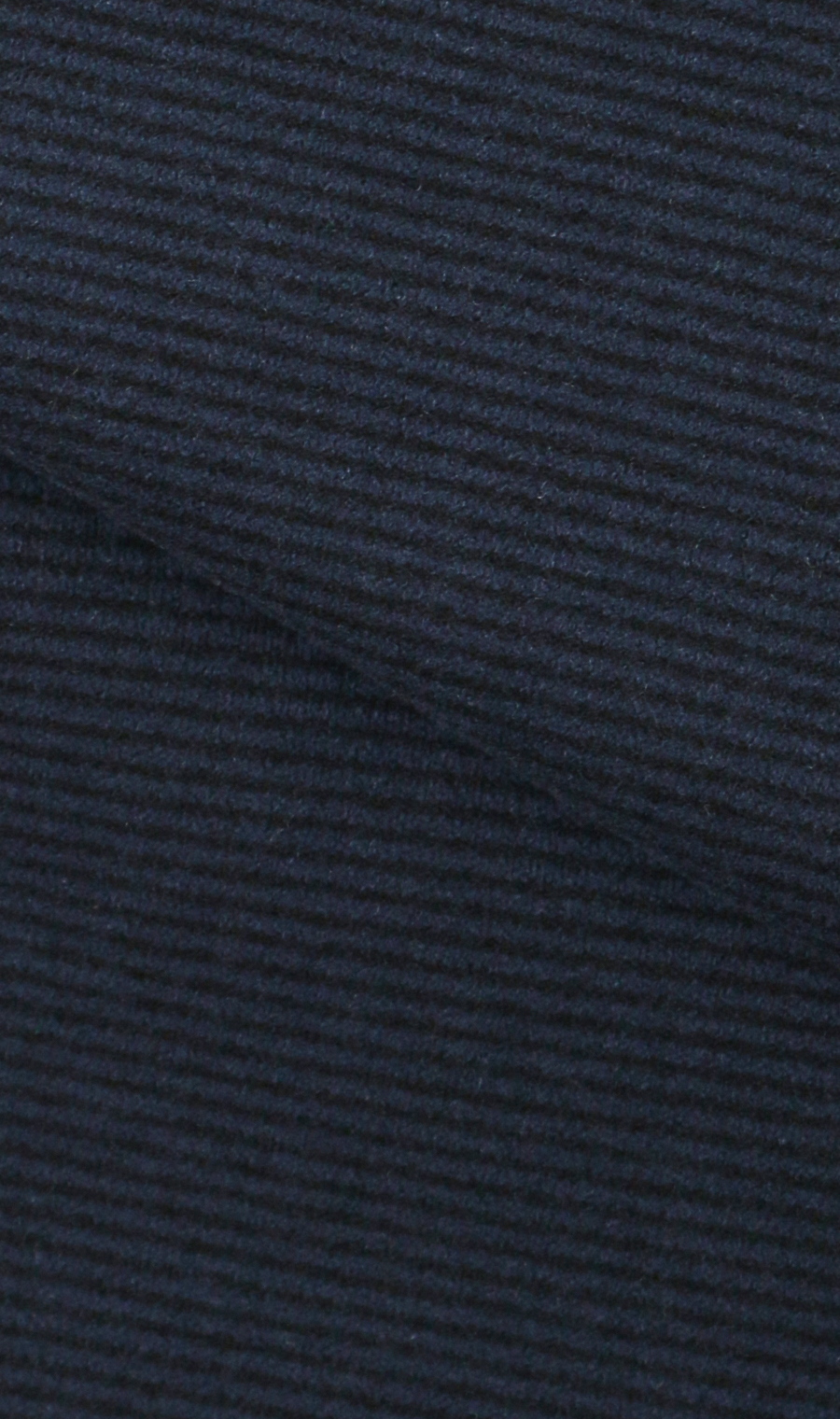 ほかリッチもちもち起毛ハイネックTシャツ ネイビー S