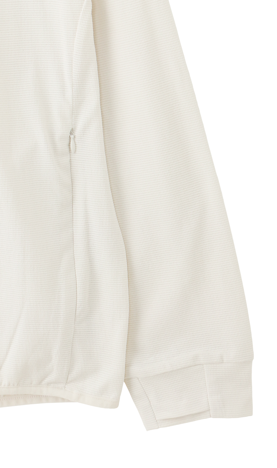 とろリッチUVカットメッシュパーカー【セットアップ着用可】 ホワイト M