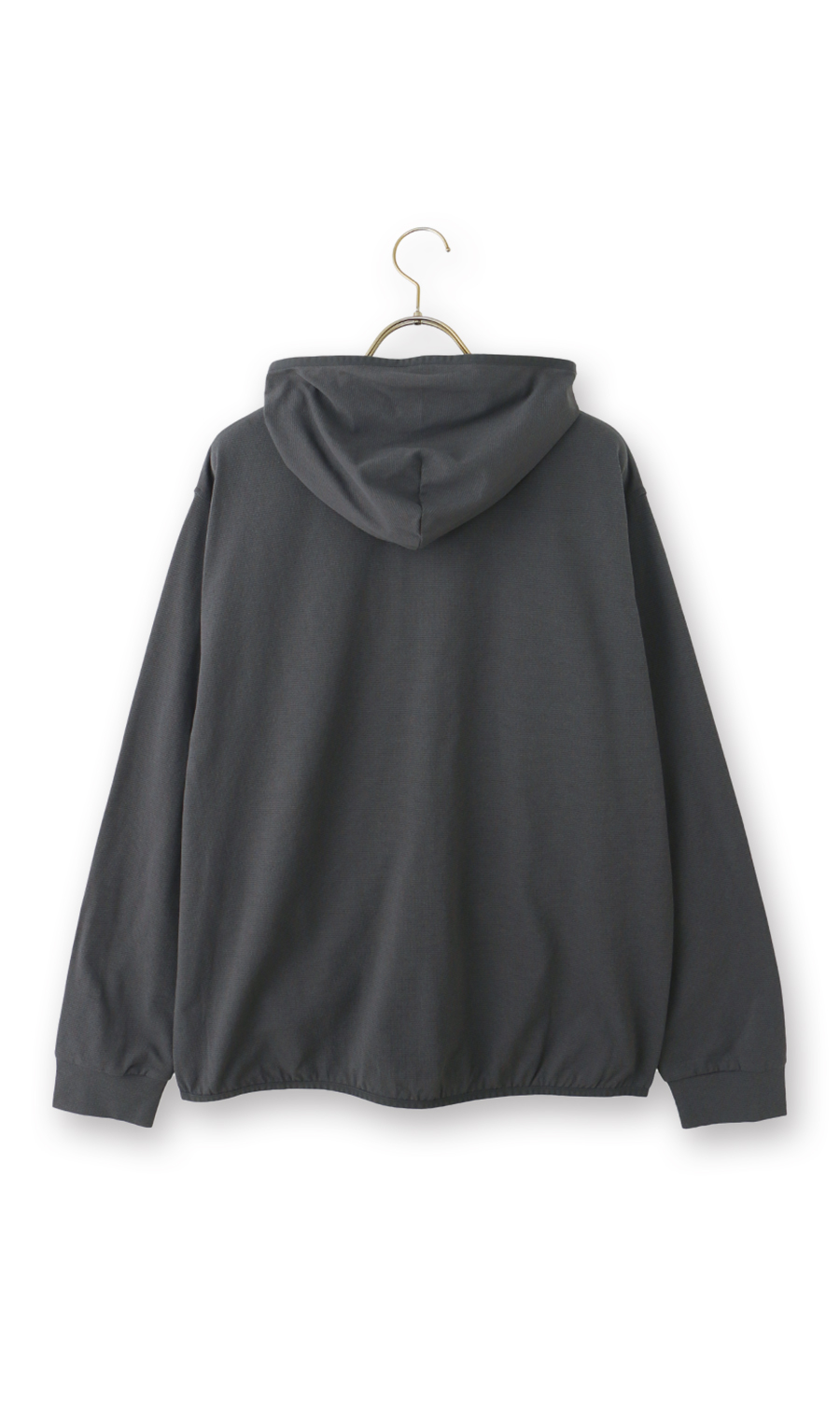 とろリッチUVカットメッシュパーカー【セットアップ着用可】 チャコール S