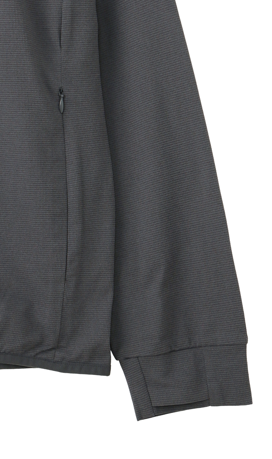 とろリッチUVカットメッシュパーカー【セットアップ着用可】 チャコール S