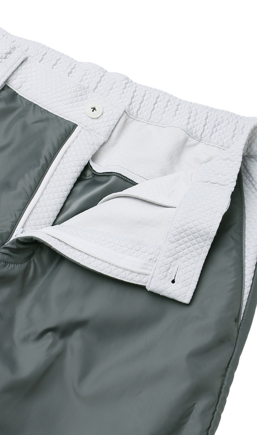 ハイブリッドパンツ【MIZUNO GOLF】【セットアップ着用可】【裾上げ済み】 ライトグレー M