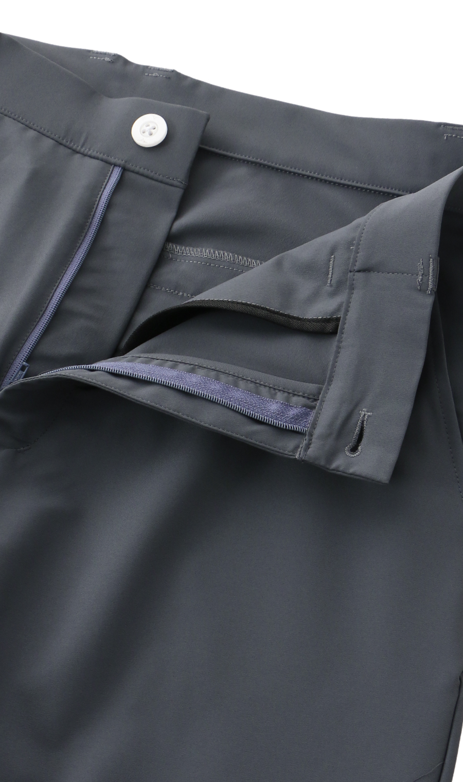 ストレッチムーブパンツ【Dynamotion Fit】【裾上げ済み】 ブルー L