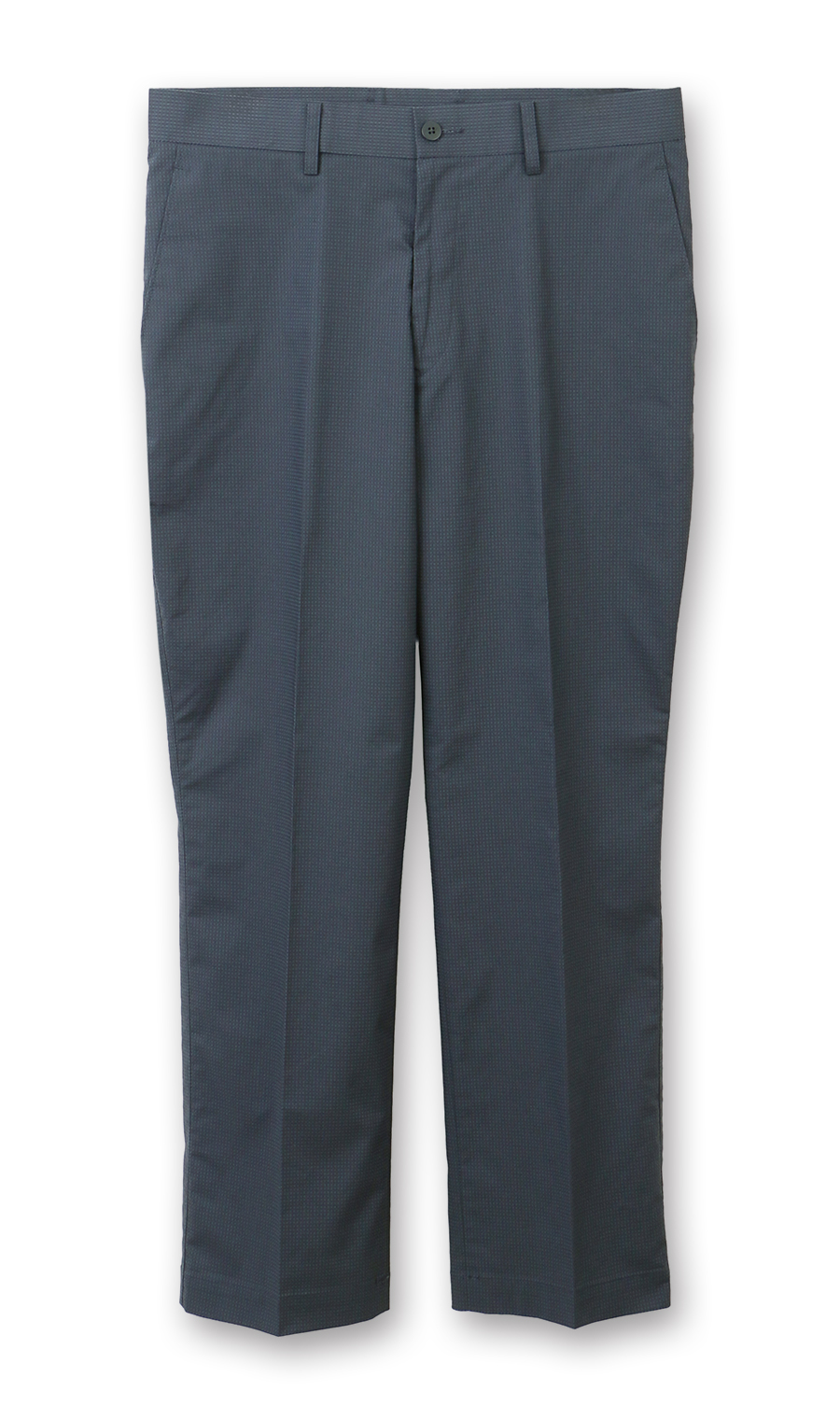 スタンダードスラックス【ノータック】【裾上げ済み】 ネイビー 79cm