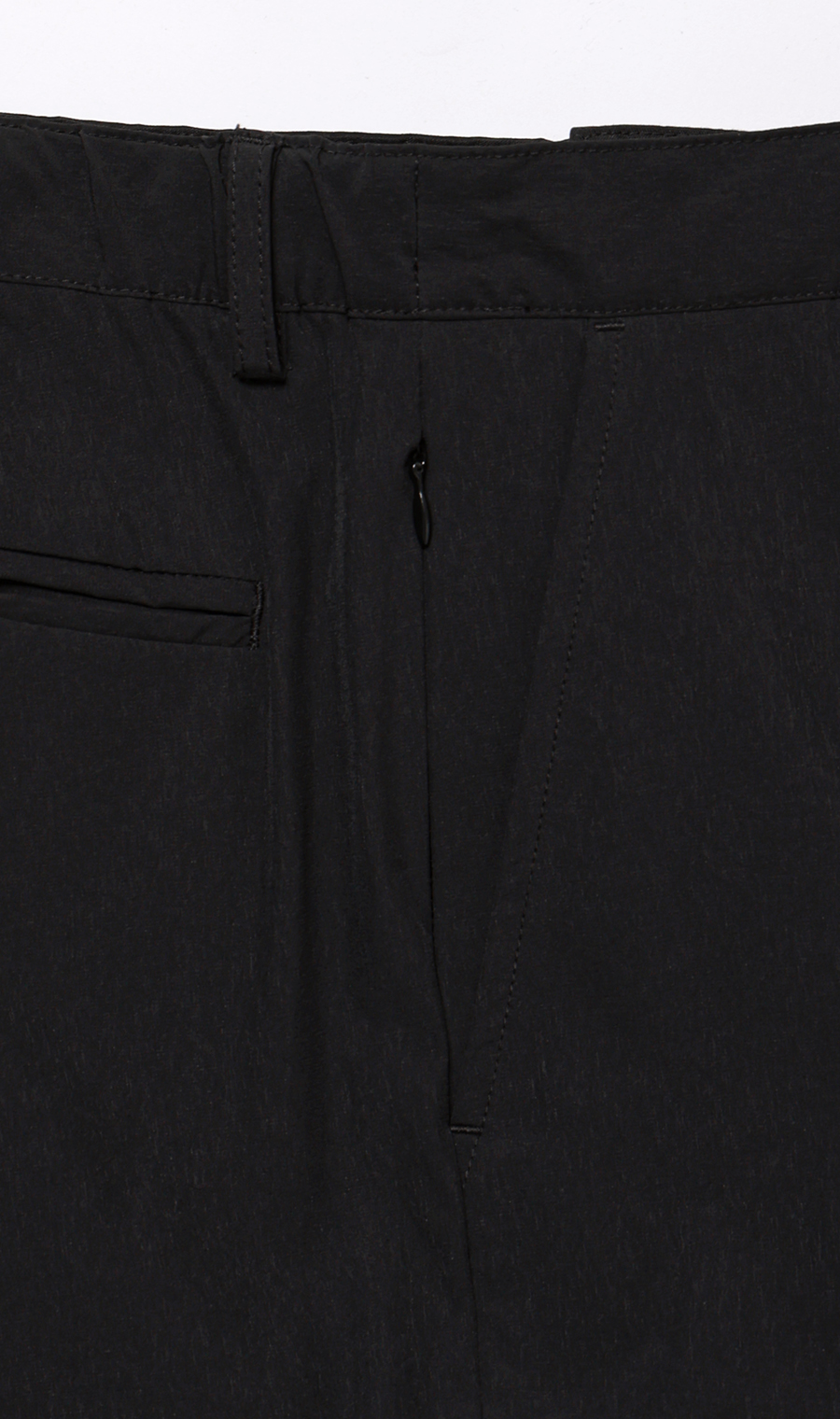 バックシャーリングパンツ【マルチウェイ】【セットアップ着用可】【裾上げ済み】 ブラック S