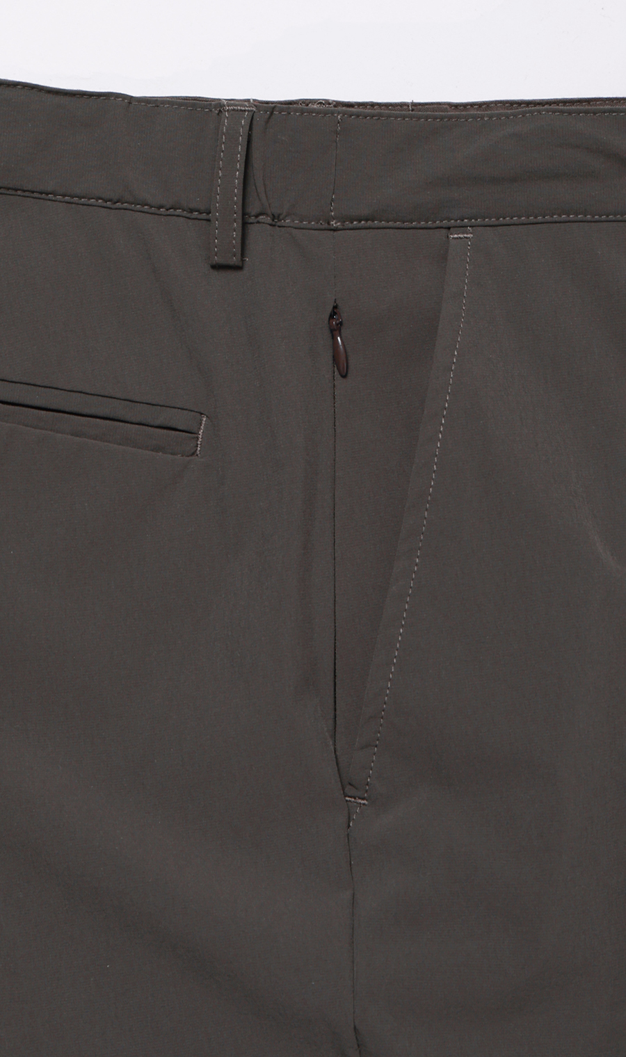 バックシャーリングパンツ【マルチウェイ】【セットアップ着用可】【裾上げ済み】 チャコール S