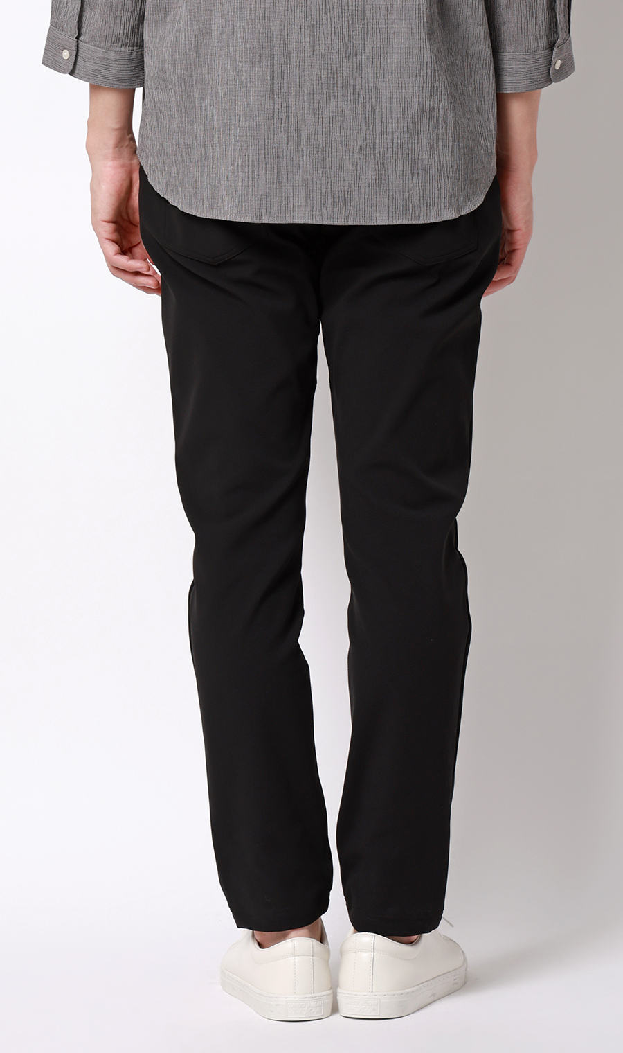 AGURA Pants【＃すご】【裾上げ済み】 ブラック 79cm