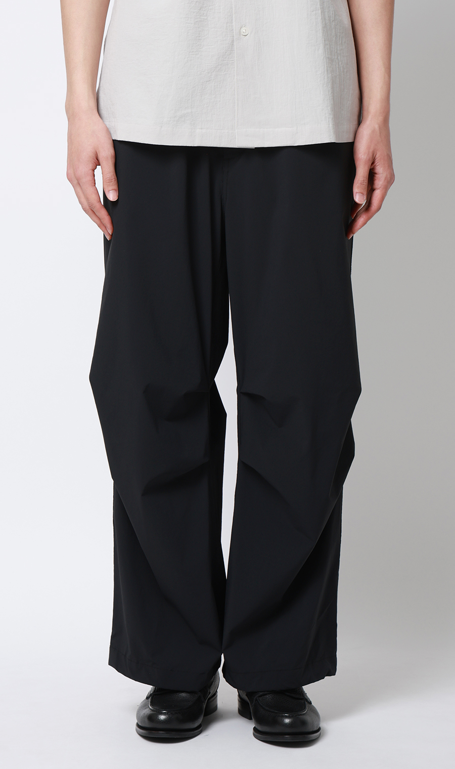 パラシュートパンツ ブラック M