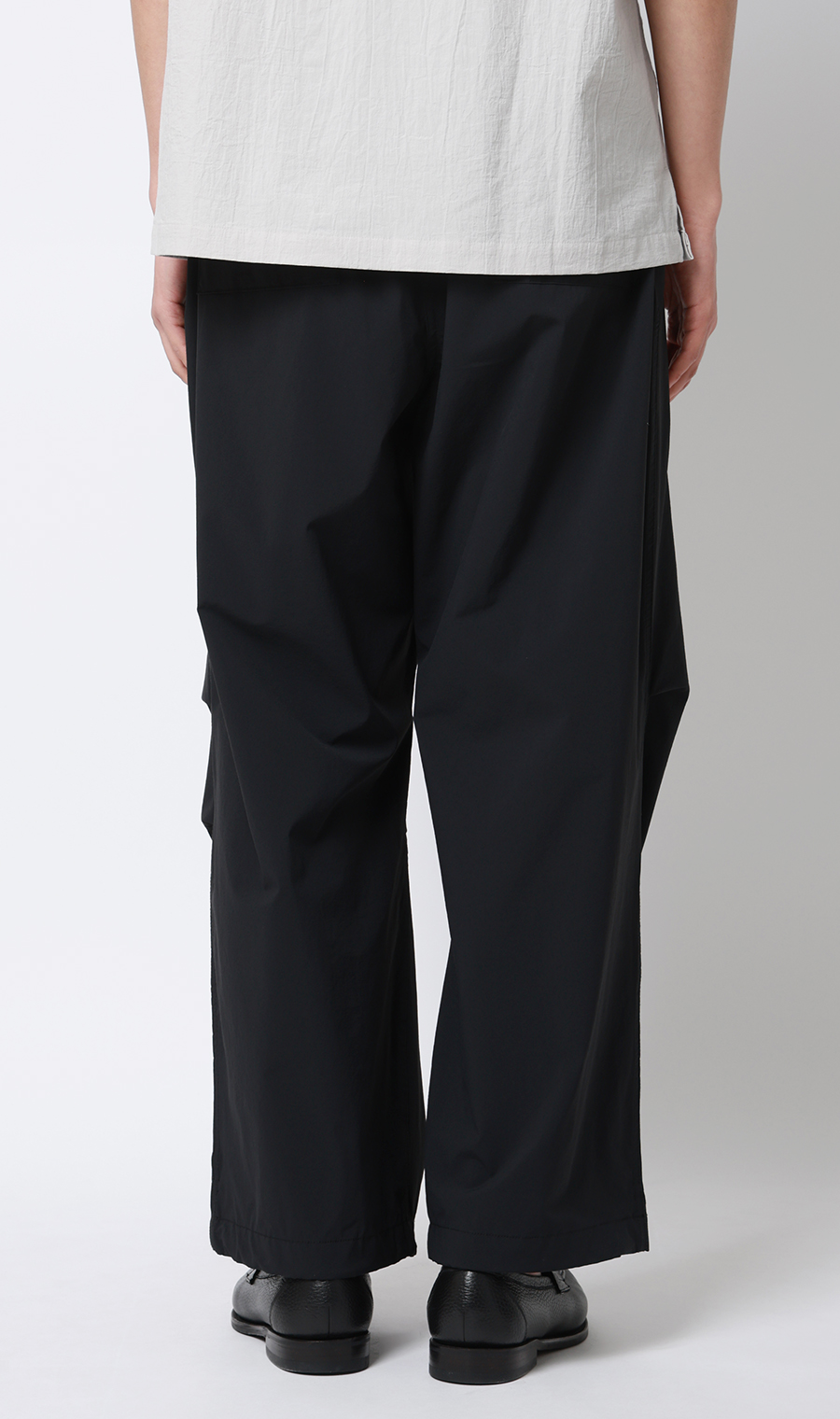 パラシュートパンツ ブラック M