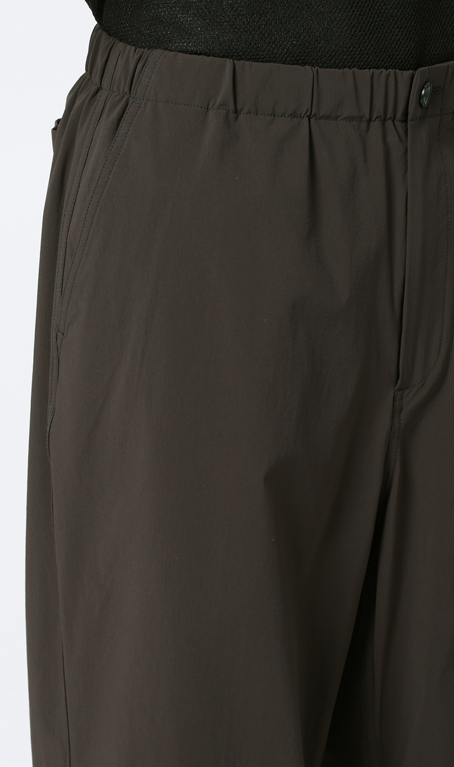 パラシュートパンツ ブラウン M