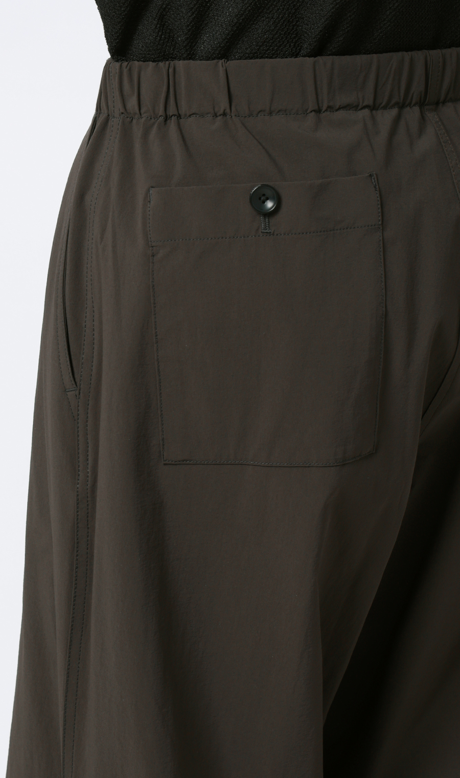 パラシュートパンツ ブラウン M