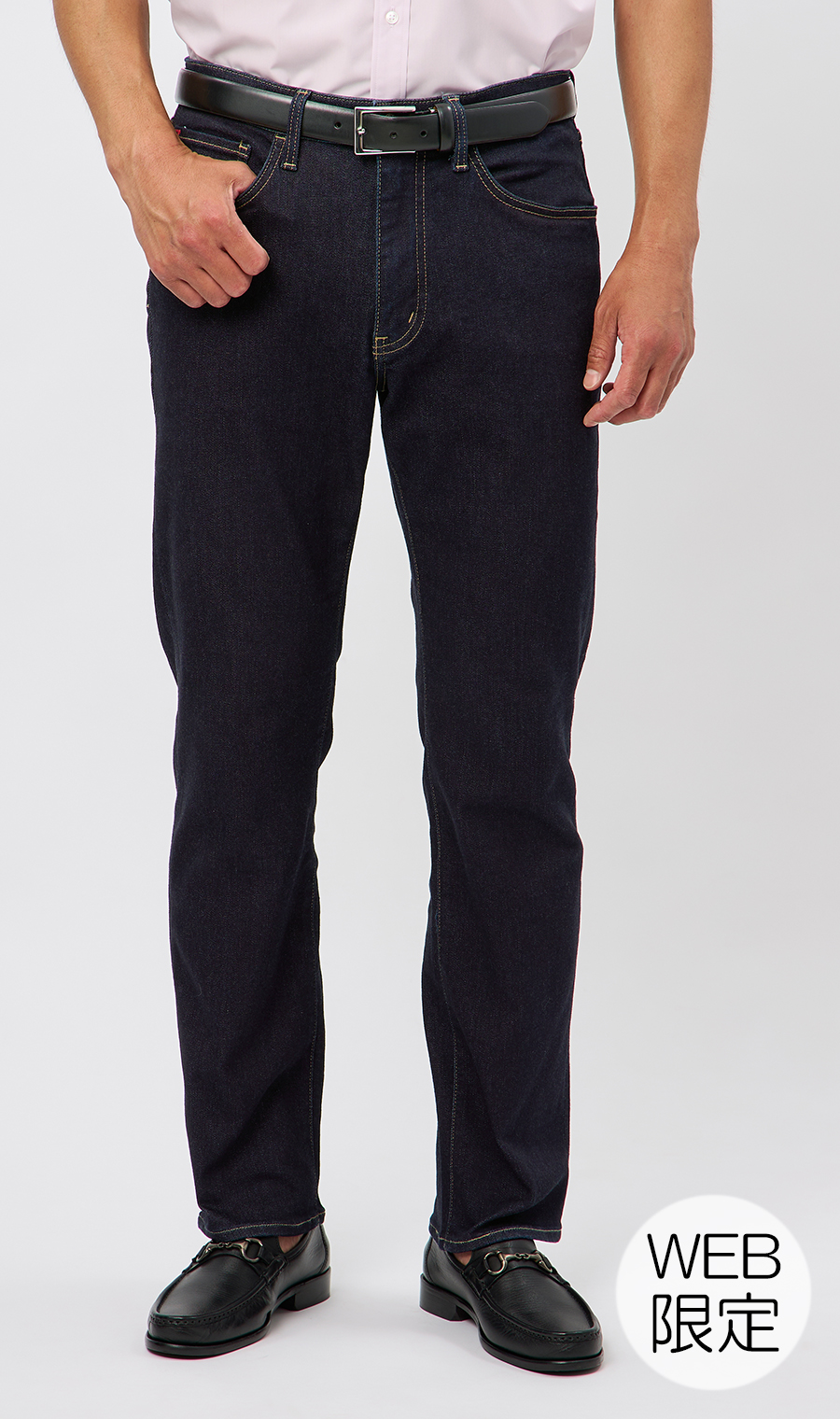 number 5 ストレートデニム EDWIN ZED JEANS REGULAR ストレート デニム【裾上げ済み】【WEB