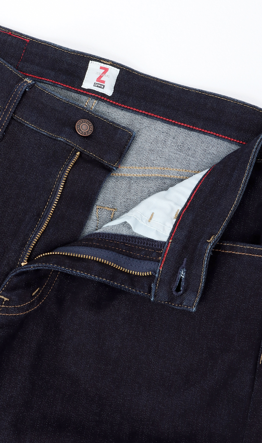 EDWIN ZED JEANS REGULAR ストレート デニム【裾上げ済み】【WEB限定】 ネイビー 29インチ