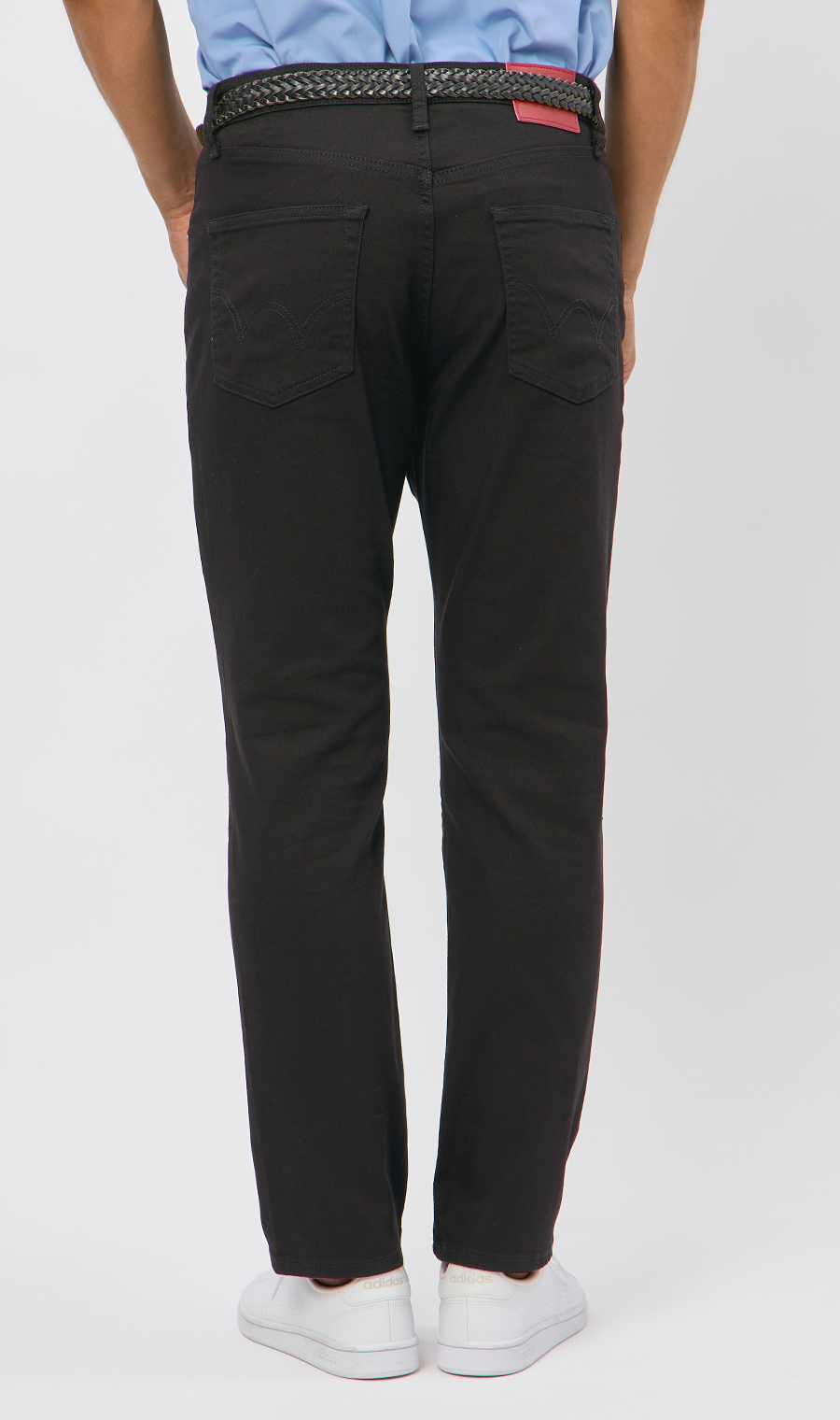 EDWIN ZED JEANS REGULAR ストレート デニム【裾上げ済み】【WEB限定】 ブラック S